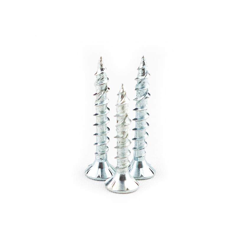 双沉头带花快木螺钉出口攻箱设备包装厂滚木托盘半螺纹草绳钉