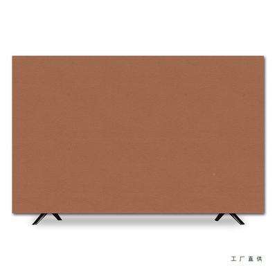 简约现代中式55英寸65壁式挂盖寸布保护罩布艺电视机罩尘F968T766