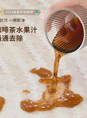 地毯客厅2可025新款卧脏室床擦边fyr14100毯轻奢高级感奶油风防污