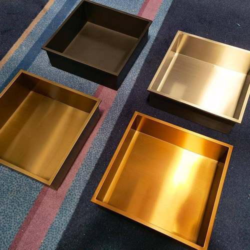 3304不锈04属不厅锈钢壁龛嵌入式柜定制浴室置架壁物龛客金分层电