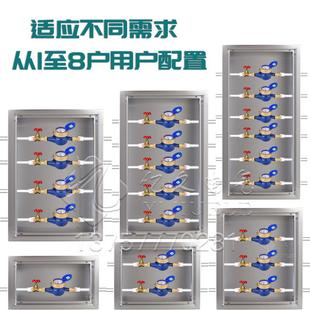 水表水表箱明箱装明户外室外定自来水盒户子暗装5五户保温可制铁