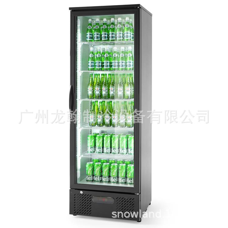 商用展示冷藏冰箱啤酒饮料陈列柜立式保鲜家用小冰柜