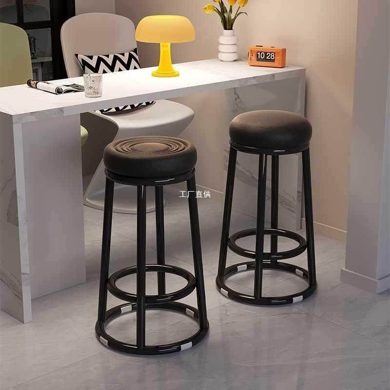 凳子家用现代简约圆凳高椅子吧台凳高脚凳商用办公不锈钢铁凳,鲜花速递/花卉仿真/绿植园艺,割草机/草坪机,淘宝优惠券,粉丝福利购,淘宝优惠卷