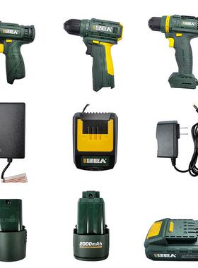 绿巨人12V手电钻机身16.8V21V无刷锂电钻原厂裸机电池包充电器