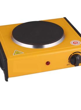 家用电炉电热炉出口沙特南非1000w黄色单板电热炉家用民用电炉