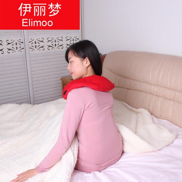 2019热销U型颈枕填充小麦或荞麦及薰衣草枕微波炉加热U型枕