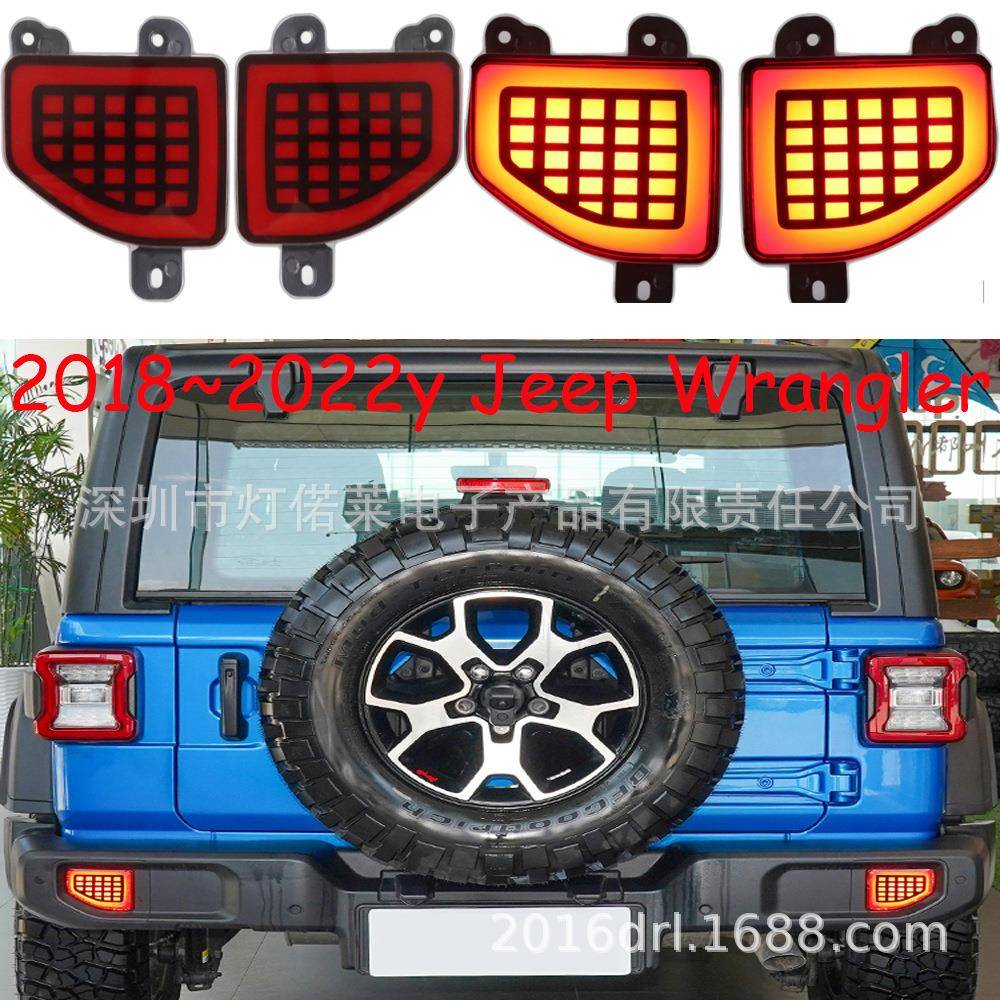 包邮适用于吉普牧马人刹车灯后杠灯LED尾灯雾灯2018~2023