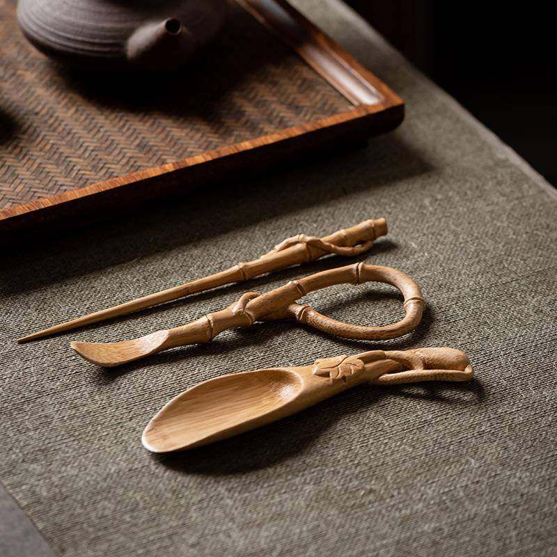 竹制茶则三件套茶则茶针茶拨茶夹茶道套装雕刻茶具六君子厂家直销,3C数码配件,其它配件,淘宝优惠券,粉丝福利购,淘宝优惠卷