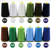 家用手缝线402涤纶缝纫机线手工缝衣服 线针线套装 宝塔线细线黑