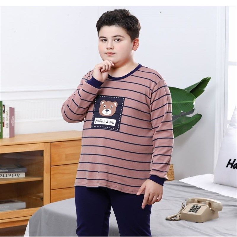 加肥胖大童男童打底棉毛衫内衣套装胖子秋衣秋裤纯棉加厚宽松大码,童装/婴儿装/亲子装,内衣套装,淘宝优惠券,粉丝福利购,淘宝优惠卷