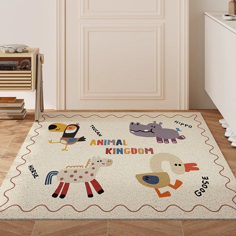 入户门进门地垫可擦免洗垫子玄关丝圈防滑脚垫子新款客厅方形地毯,居家布艺,入户地垫,淘宝优惠券,粉丝福利购,淘宝优惠卷