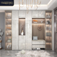 轻奢风鞋 家用门口衣帽柜入户玄关柜 柜进门一体靠墙门厅柜2022新款