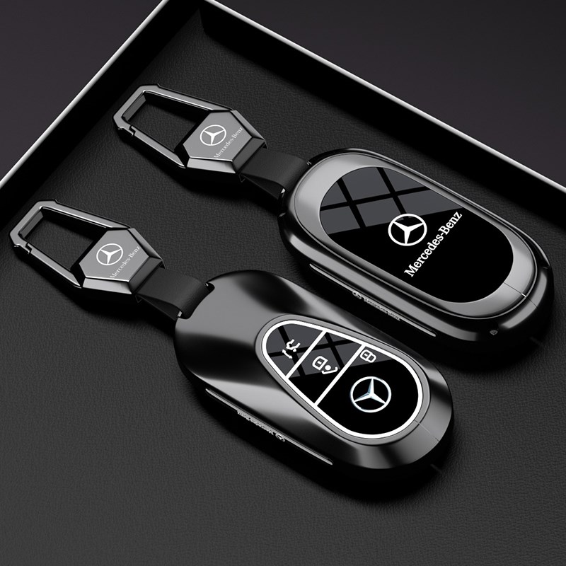 奔驰c260l钥匙套e300l高级感glc300l创意gle350全包改装e260壳扣