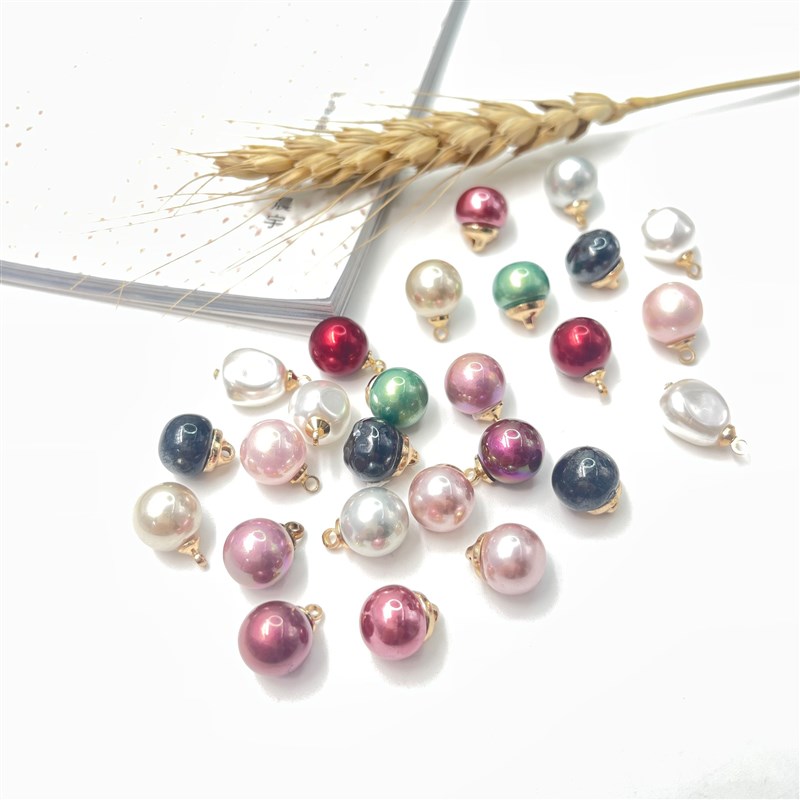 时尚珍珠扣裙子旗袍扣子女装上衣衬衫雪纺衫钮扣百搭组合扣