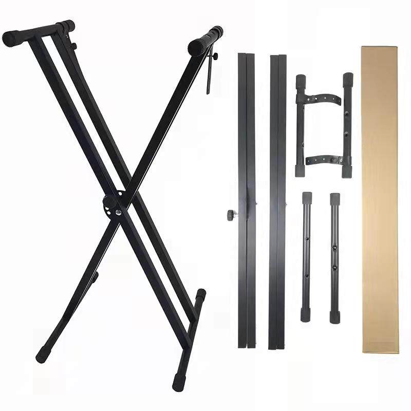 琴架电子钢琴X架调节键盘乐器通用61键76/88键便携折叠