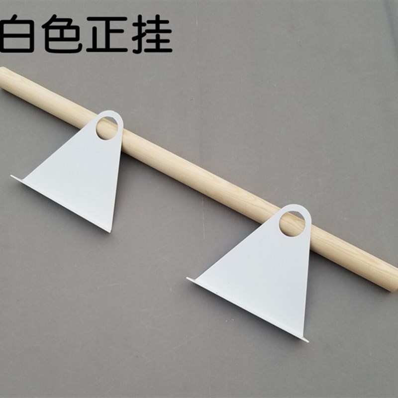 服装店展示架上墙壁挂式挂衣架三角侧挂 童装货架 女装店衣服架子