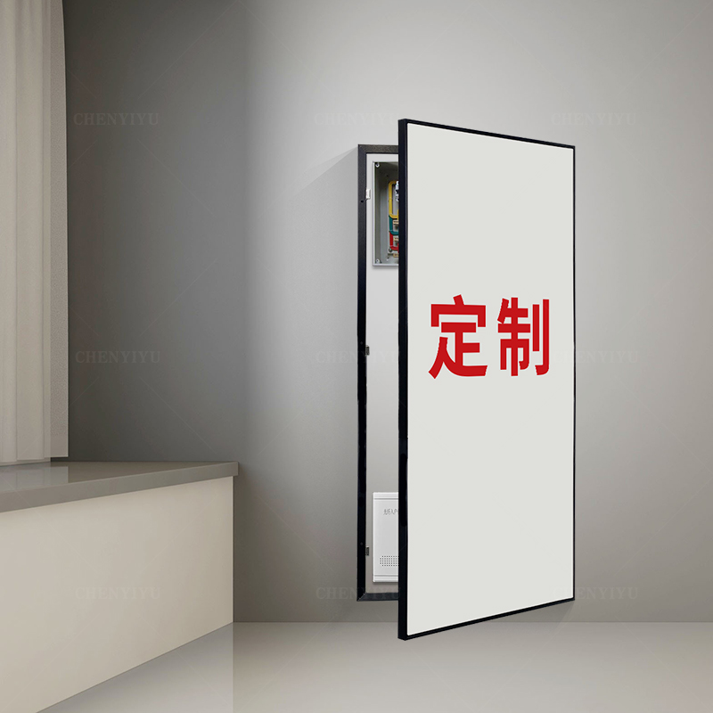 电表箱遮挡挂画遮挡水电井装饰画隐藏消火栓箱消防栓大尺寸定制