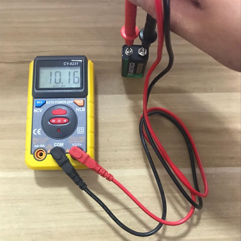 袖珍型数字万用表CY-8231/N可充电型数显万能表智能防烧高精度