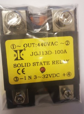 湖州显力固态继电器 JGJ13D 100A 原厂0 32V OUT440V AC