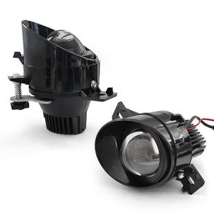 汽车led雾灯 双光透镜鱼眼灯超亮改装聚光灯专用骐达天籁轩逸蓝鸟