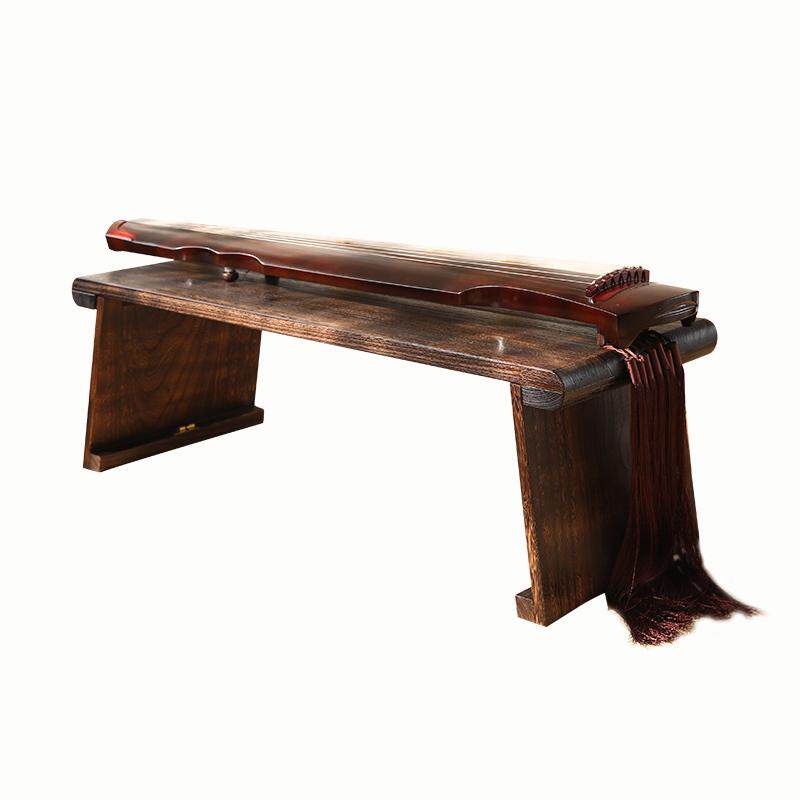 可折叠桐木古琴桌凳禅意国学琴便携式中式共鸣矮琴桌桌膝桌桌古筝