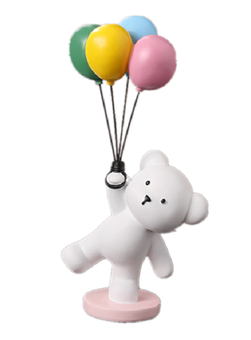 气球小熊桌面摆件闺蜜送礼客厅家居装饰卧室饰品乔迁礼物创意礼品