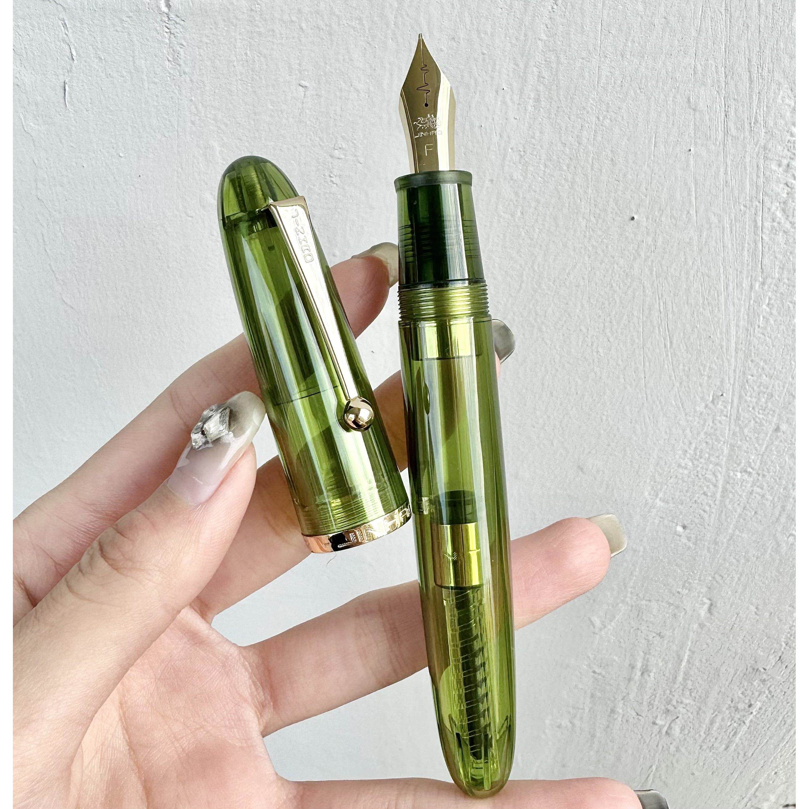 金豪大道9019 40号超大笔尖 超大号钢笔 墨量1.7ml