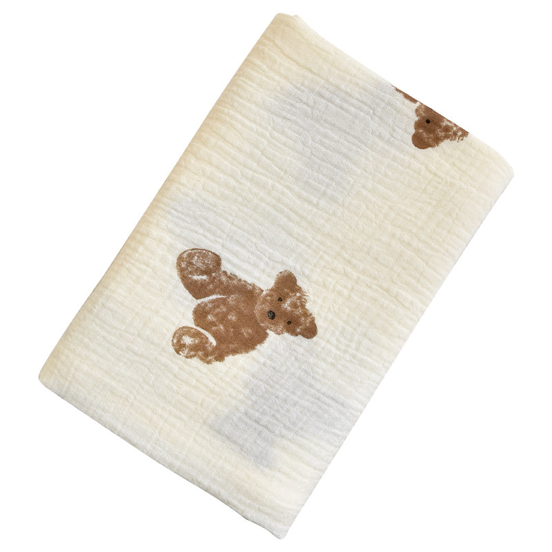 ins婴儿包巾新生宝宝纯棉纱布包单夏季薄款洗澡浴巾包被儿童盖毯