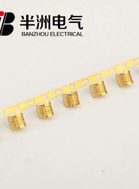 DJ454A B C铜扣横连 横带压线扣 U型扣 对接扣 并线扣 接线端子