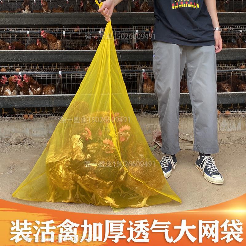 装活禽的网袋网兜小网眼塑胶袋装活鸡活鸭塑料编织袋网袋纱网