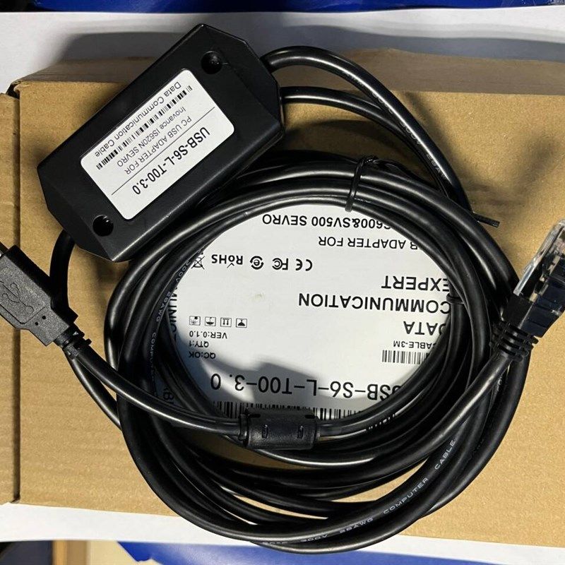 汇川伺服驱动器IS620P/SV660N/SV630P调试数据线USB-S6-L-T00-3.0
