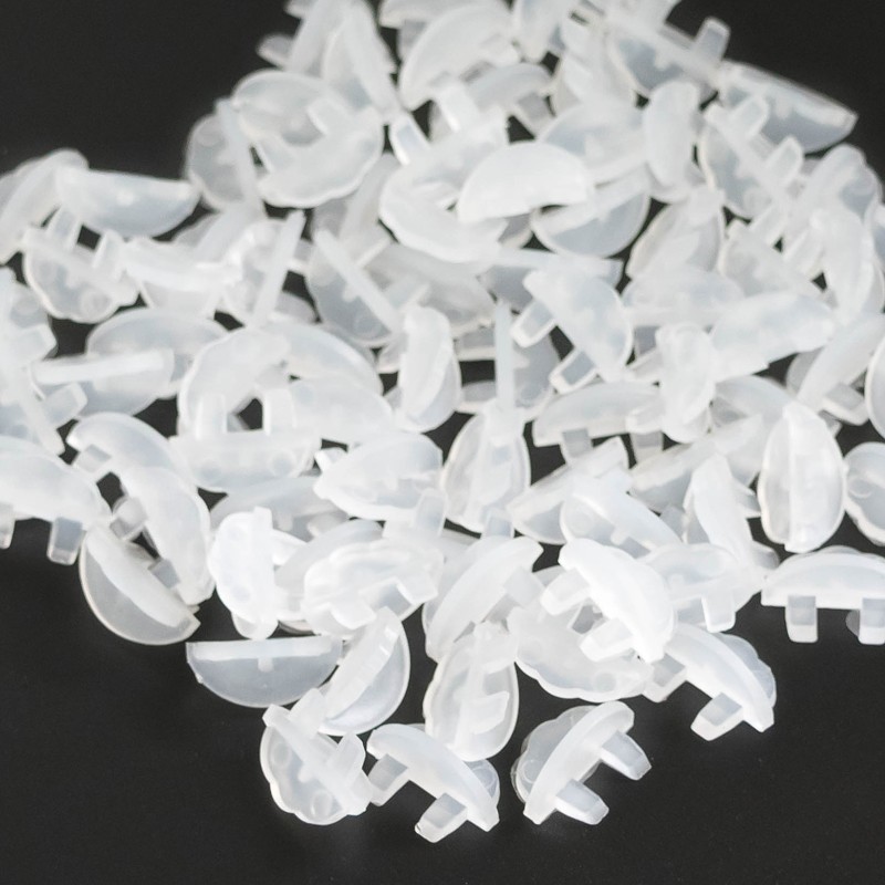 铁皮文件柜玻璃卡扣托铁皮柜配件塑料文件柜扣子50个固定玻璃镜子