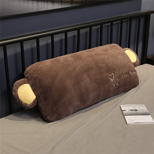 卡通卧室床上抱枕床头双人枕靠枕靠垫学生宿舍长条枕头枕套可拆洗