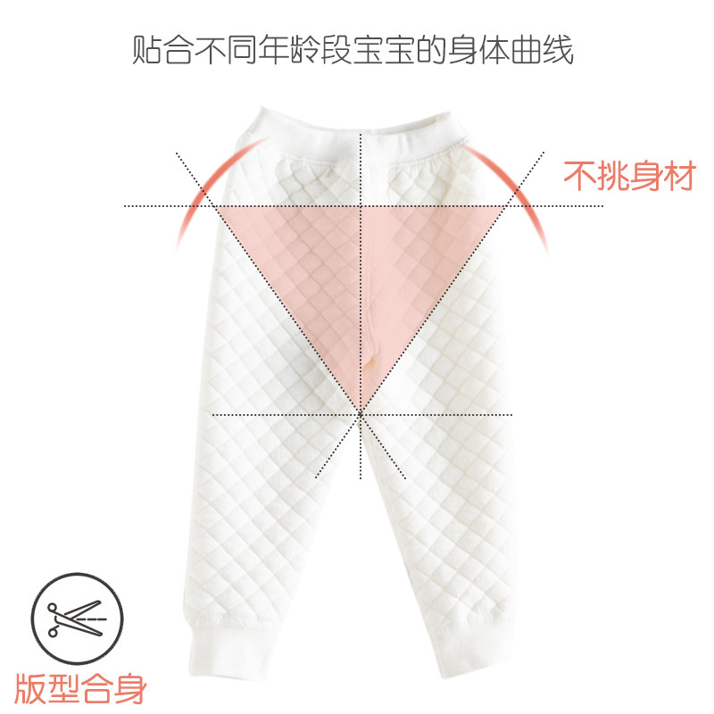 宝宝三层夹棉保暖裤婴儿纯棉秋裤无骨打底裤儿童衬裤棉毛裤男女童,童装/婴儿装/亲子装,保暖裤,淘宝优惠券,粉丝福利购,淘宝优惠卷