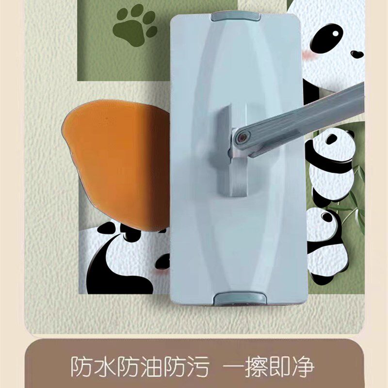 入户门皮革地垫玄关进门门口卡通家用脚垫PVC皮革可擦洗防滑垫子