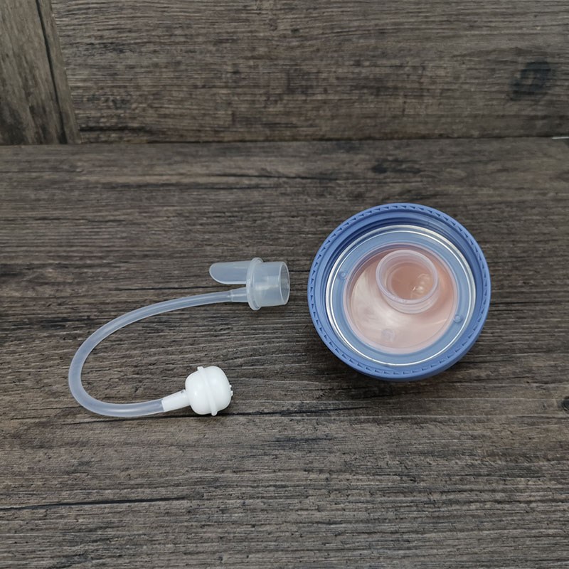 婴儿鸭嘴杯替换PP塑料盖子翻盖专款专用宝宝喝水鸭舌吸管杯子配件