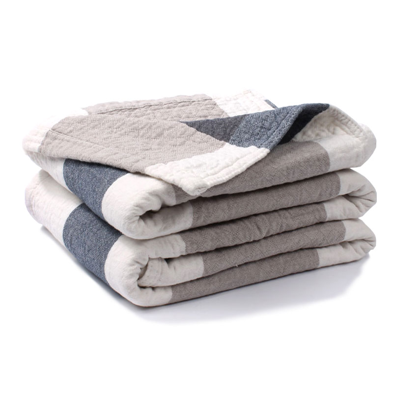 盖毯子纯棉加厚毛巾被水洗棉纱布单人双人包邮床单不掉色不掉毛