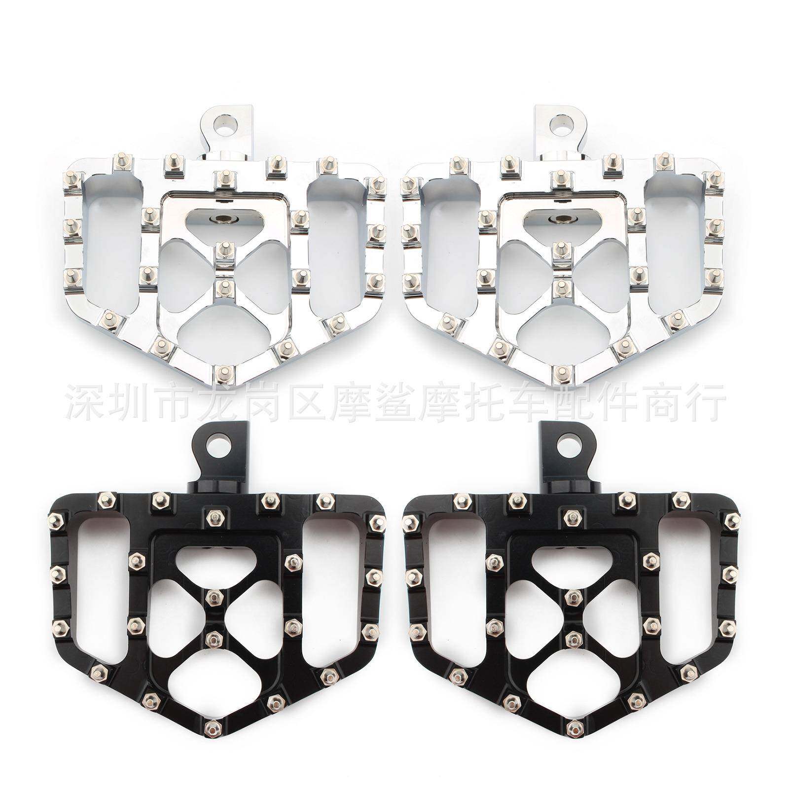 适用哈雷XL8831200X48软尾滑翔改装配件脚踏板脚蹬前置后置脚踏