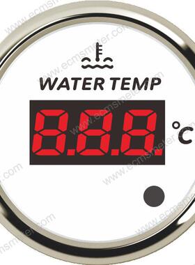 ECPC直径52MM多色背光柴油发动机改装车工程车船艇数字数显水温表