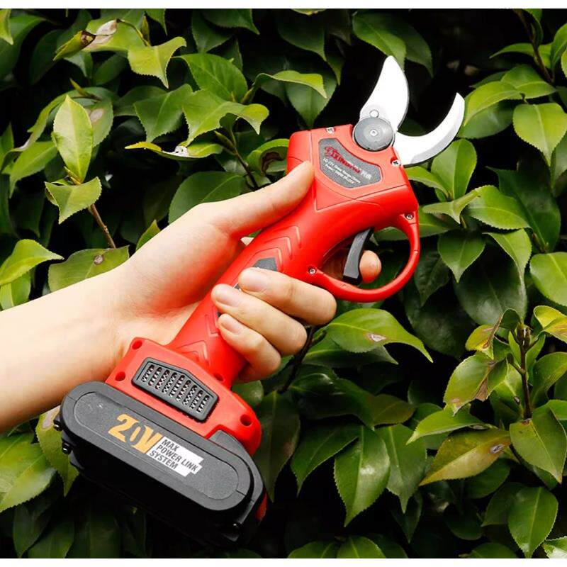 兴虎2.5果园树枝剪锂电高枝电动剪刀无刷高空电剪刀伸缩修剪刀