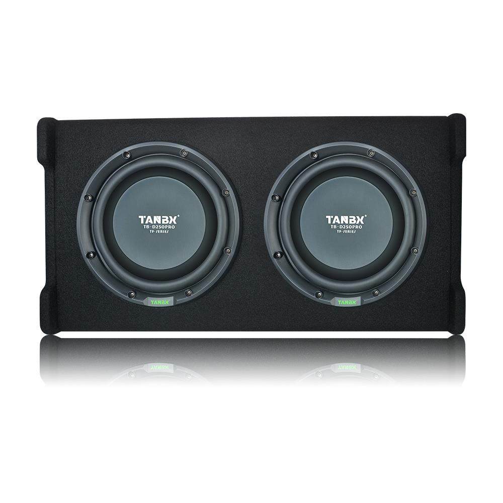 汽车低音炮大功率专业改装有源后备箱10寸车载音响重低音双10喇叭