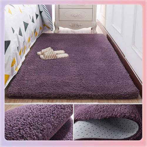 3YK懒人垫地上软客厅地毯现代简约超厚地垫家用睡觉卧室羊毛