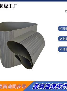 意大利麦高迪MEGADYNE聚氨酯同步带MXL288宽度15mmPU无缝同步带