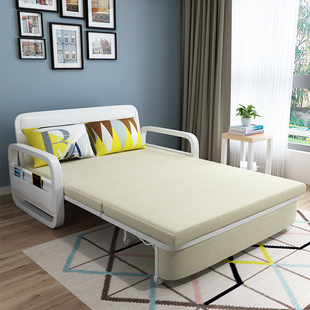 沙发床抽拉式 一米二可折叠两用单人1米宽小户型网红款阳台折叠床