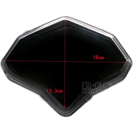 踏板车码表上盖 明月透明仪表壳电动车仪表罩咪表摩托外壳配件