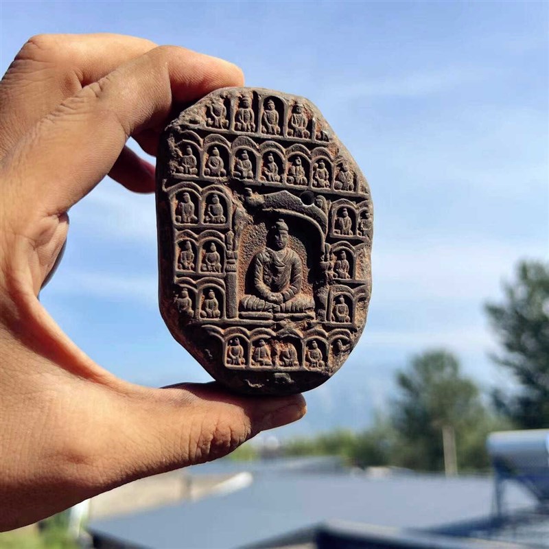 山西云冈石窟佛像砖雕瓦当文房镇纸盖置香插研学拓片中国纪念礼物