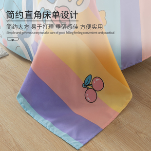 防水床单隔尿透气可洗单件婴儿童成人防湿床护垫单子被单三件套夏