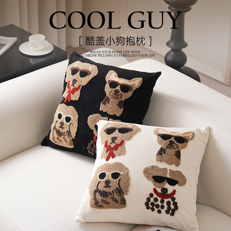 抱枕沙发客厅新款轻奢北欧高级感飘窗牀上靠背垫靠枕可拆洗抱枕套