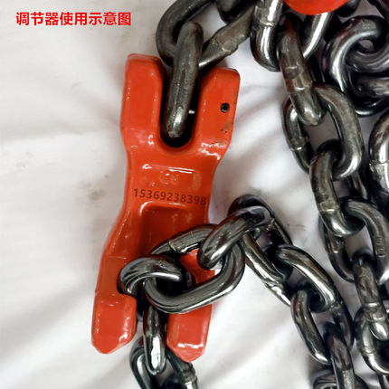 吊车吊链起重链条吊索具吊钩双腿四腿挂钩吊具行车模具G80锰钢链