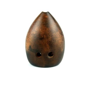 冯氏陶埙八孔单腔初学者熏烧精品梨形埙专业演奏级民族乐器